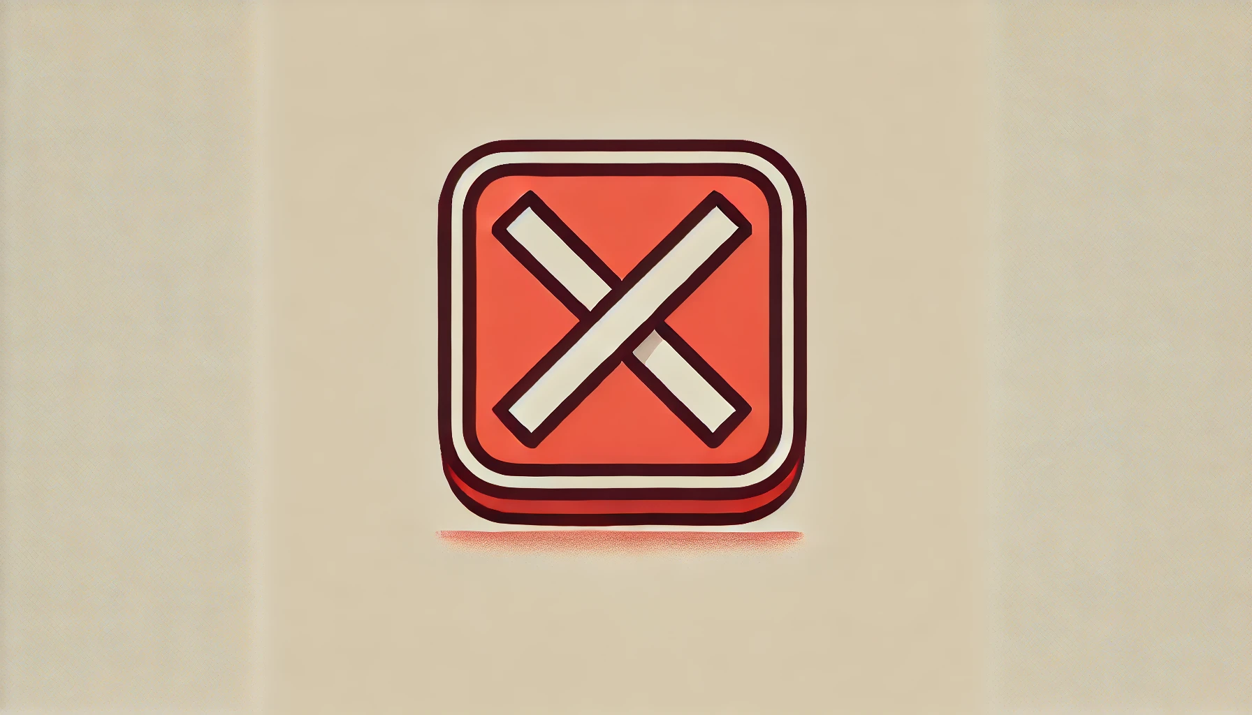 DALL·E 2024 11 01 11.02.06 A simple image featuring a prominent block sign symbolizing restricted access with no additional text or icons. The block sign should be bold and